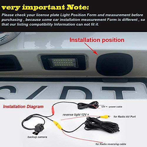 Night Vision HD Car Rear View Camera for BMW X1 X3 X5 X6 18i 20i 25ix 28ix E39 E46 E53 E82 E88 E84 E90 E91 E92 E93 E60 E61 E70 E72 M3 118 3. 16 318 320 325 328Li 120i 330 335 320i 330i 335i 520 523 - Image 3