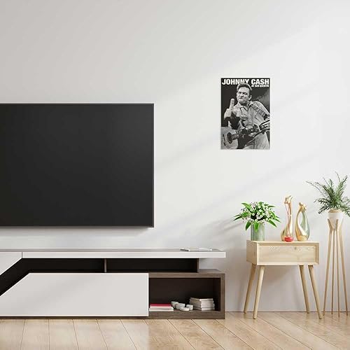 Vista 10 de Johnny Cash - Póster de San Quentin, con licencia oficial, 24 x 36 pulgadas