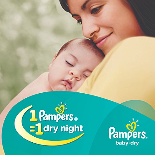 Image of Pampers Taped Baby Diapers, Small (SM), 46 count