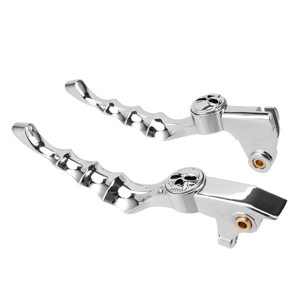 Dźwignia sprzęgła Dźwignia hamulca motocykla Zestaw 2 chromowanych dźwigni hamulca i sprzęgła do motocykli Yamaha VStar Drag Star XVS 400/650 1998-2016 XVS 1100 1999-2009 Motocykl Sprzęgło Hamulcowe