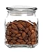 Anchor Hocking 20-Ounce Emma Jar with Glass Cover, Set of 3