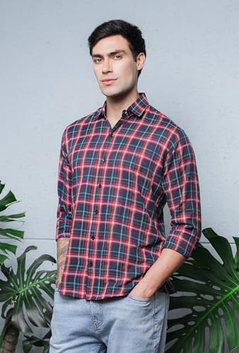 Image of Lymio Men's Solid Regular Fit Shirt