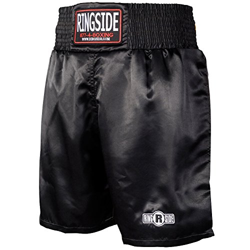 Ringside Pro-Style Boxing Trunks, Satin Shorts for Men and Women, Ideal for Boxing, MMA, Muay Thai