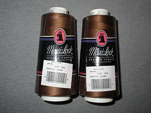A&E Maxi Lock hilo 3000 yd marrón (2 unidades) miniatura 1