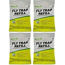 RESCUE! Reusable Fly Trap Refill Outdoor Use - 4 Pack