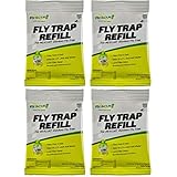 RESCUE! Reusable Fly Trap Refill – Outdoor Use - 4 Pack