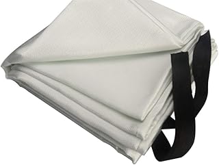 Schutzhaube Feuerschutzdecke zum Schleifen und Schweißen Fiberglas Schutzdecke Feuerschutzdecke Free Size weiß