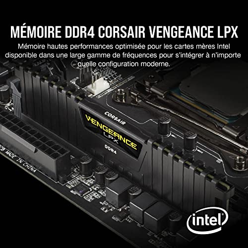 Corsair Vengeance LPX 16GB (2x8GB) DDR4 3200MHz C16 - Black