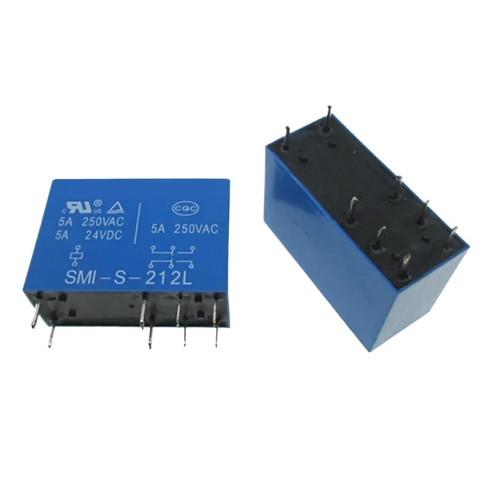 Relais 12V 5A 250VAC SMI-S-212L pour remplacer vos composants défectueux