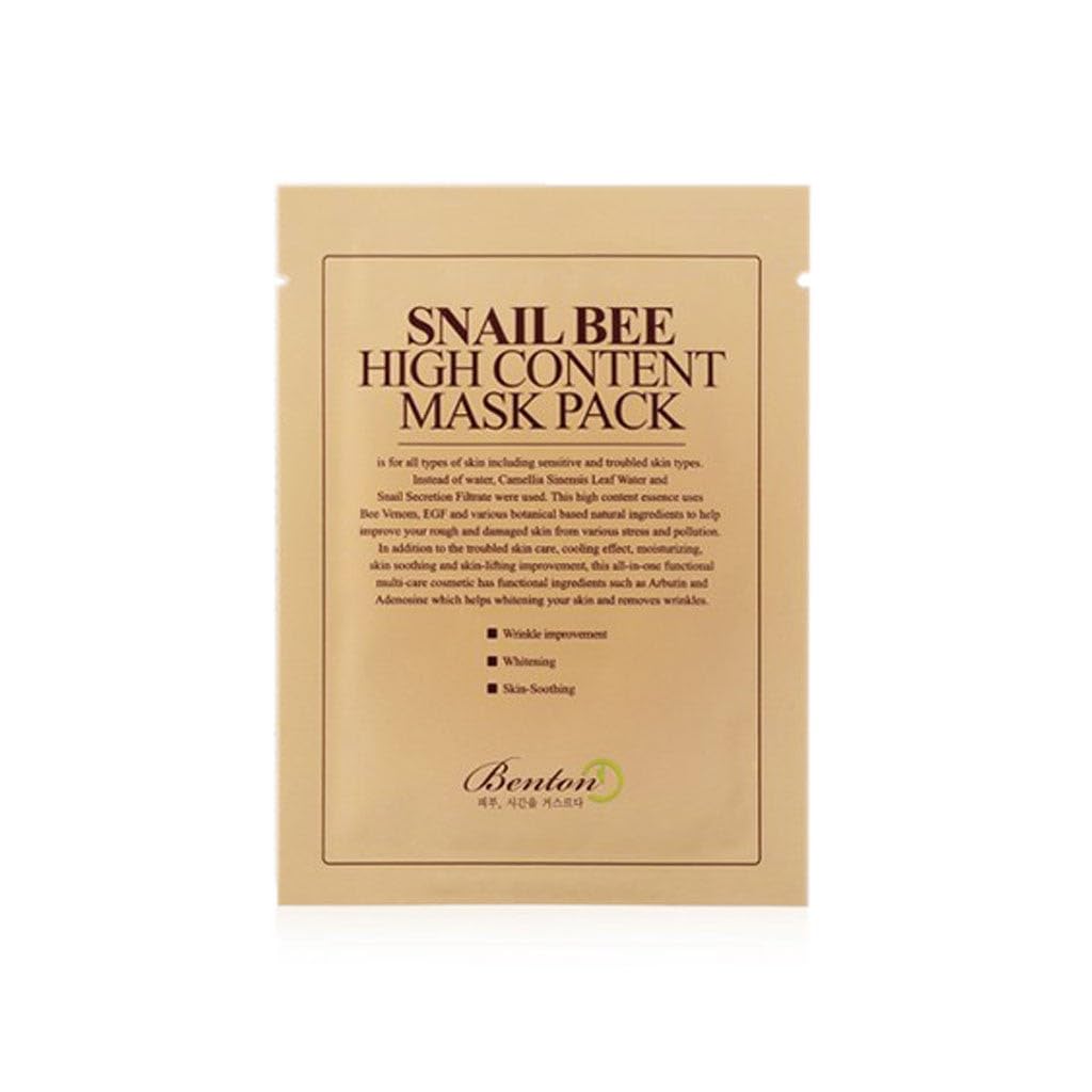 Benton Snail BEE HIGH Content mask 20 ml