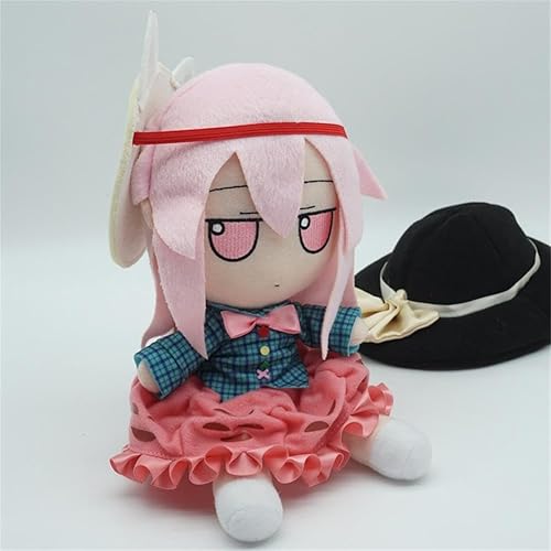 Miniatura 17 de Touhou Project - Muñeca de peluche de peluche, regalo de Navidad, regalo de cumpleaños para niños y niñas (7.8 pulgadas) Fumo Reisen Udongein Inaba