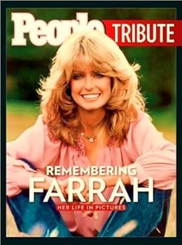 Hardcover People Tribute Remembering Farrah Fawcett Her Life in Pictures Magazine Book