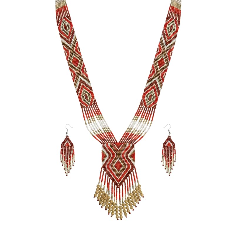 Bijou traditionnel ukrainien LKBEADS le cadeau artisanal idéal en perles