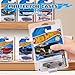 30 Pack Clear Protector Cases for Hot Wheels Storage, Clamshell Plastic Cases for 1:64 Scale Models Hot Wheels Display, 0.6mm Thick PET Vehicle Blister Pack Cover Cases