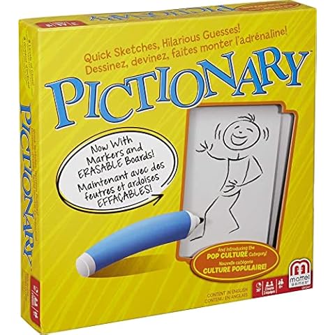 Pictionary Game by Mattel for Fun Drawing Cover