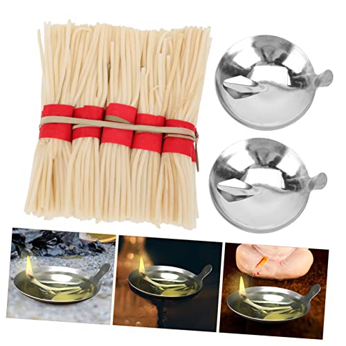 Set de mechas para lámparas de aceite y manteca miniatura 5