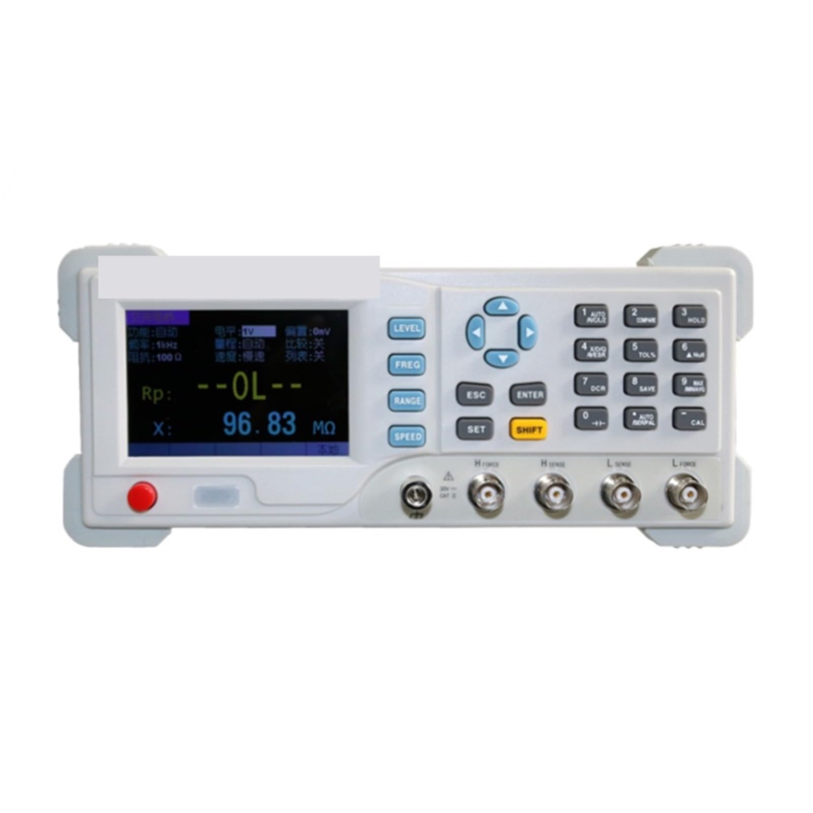 Medidor LCR profesional ET4510, comprobador digital de condensadores sobremesa, puente 10 Hz a 100 kHz, inspección