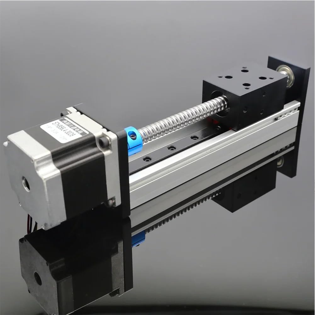 Rail Linéaire RATTMMOTOR HBX-1605 Luge Linéaire CNC 300 Mm, Double Guidage Linéaire, Guide De CNC, Vis à Billes SFU1605 Avec Moteur Pas à Pas Nema23 Pour Fraise CNC DIY (stoke Efficace 300 Rail Linéaire RATTMMOTOR HBX-1605 Luge Linéaire CNC 300 Mm, Double Guidage Linéaire, Guide De CNC, Vis à Billes SFU1605 Avec Moteur Pas à Pas Nema23 Pour Fraise CNC DIY (stoke Efficace 300