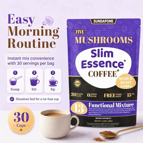SUNDAFONE Slim Essence Mushroom Coffee