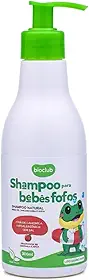 Shampoo para Bebê e Criança Natural Hipoalergênico Sem Lágrimas, Vegano, Sem Sulfato, Sem Parabenos, Infantil para Pele Sensível, Recém-Nascido, Camomila e Aveia - 300ml | Shampoo para Bebês Fofos - Bioclub