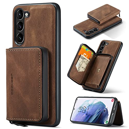 Coque Samsung S23 Plus étui portefeuille en cuir pour vos déplacements et voyages