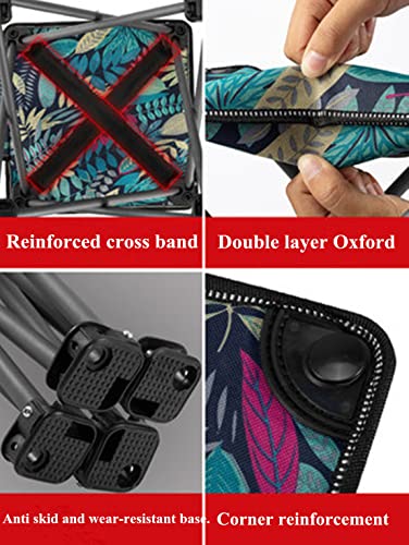 Protable-Folding-Stool-Light-Weight-Mini-Camping-Stool-with-Carry-Bag-for-Indoor-or-Outdoor-Activeites-Camping-Fishing-HikingBlack