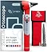 ZetaLife Compact Pocket Size Fiber Optic Otoscope - Red Color
