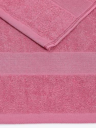Image of MOCA by Monte Carlo Cotton 380 GSM Bath Towel Pack of 2(140 x 70 CM) - Peach (2)