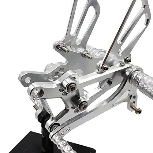 Krace Billet Motorcycle Rearsets Footpeg Foot Pegs Footrest Adjustable Foot Boards Fit For Honda CBR