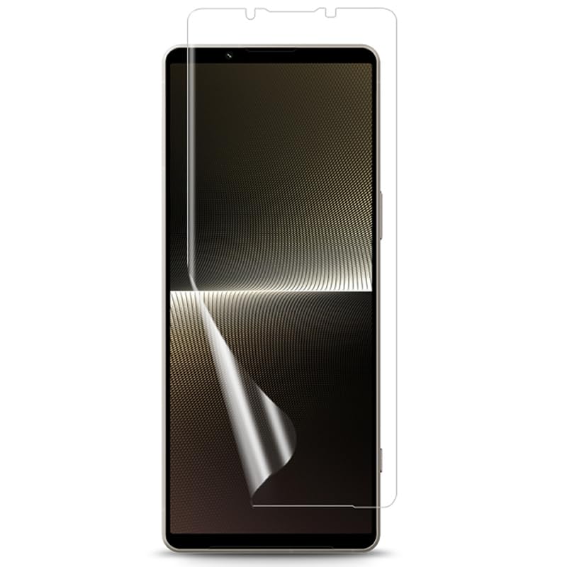 Amazon | Sony Xperia 1 V 用液晶保護フィルム 全画面カバー TPU素材