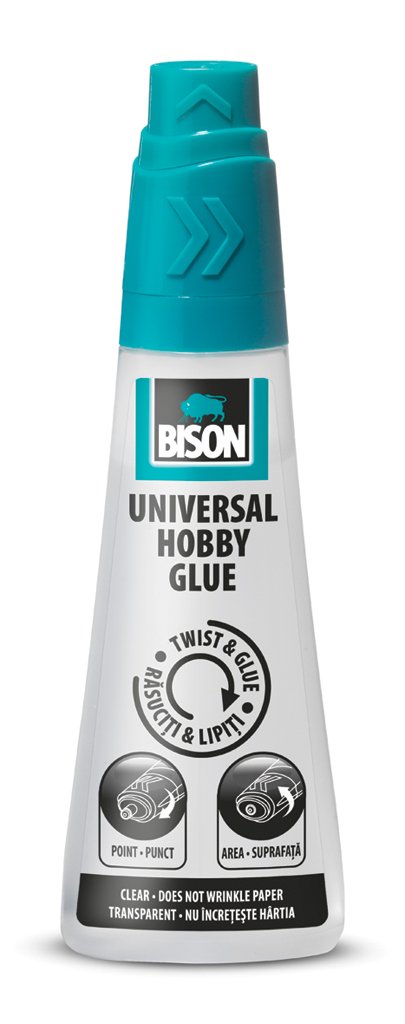 Bison Universal All Purpose Hobby Glue Solvented 90Ml 6306625