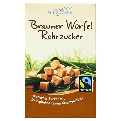 Südzucker Brauner Würfel Rohrzucker Fair Trade, 500 g Cover