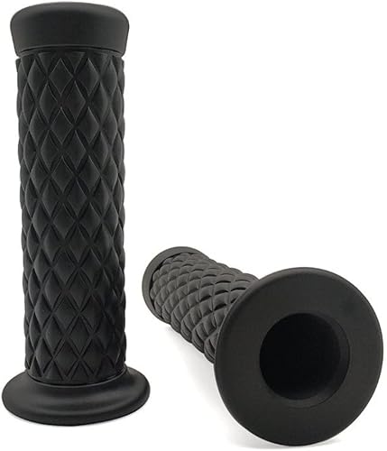 Miniatura 4 de Manillar de motocicleta de 7/8 pulgadas, 0.866 in, manillar de goma vintage, extremos de barra de agarre para Yamaha Aerox155 Mt03 Aerox 155 Yz 125