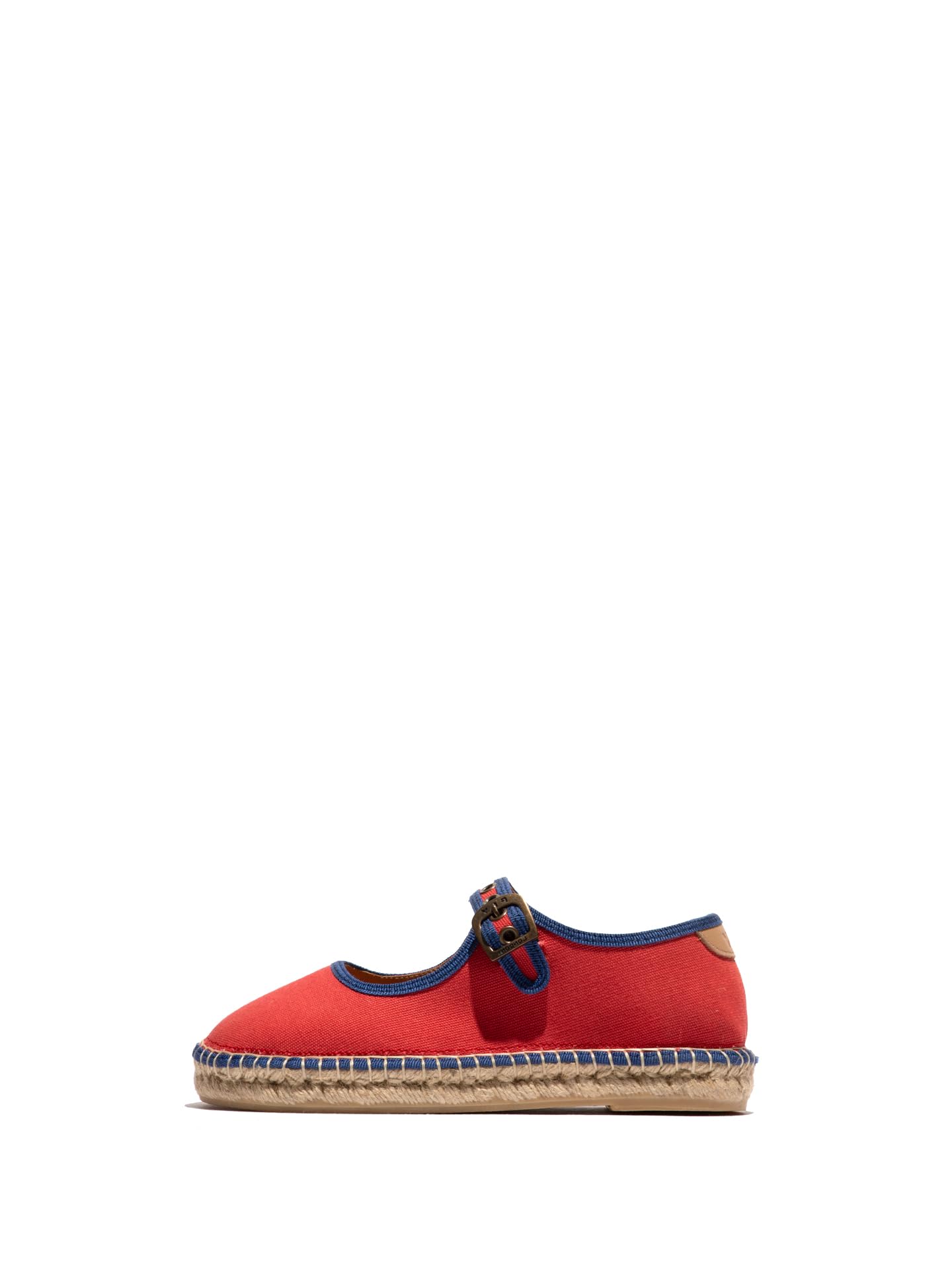 Fly London Women's CERF582FLY Espadrille, RED/Blue, 8 UK