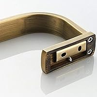 Vista 7 de WINCASE Accesorios de baño de latón, soporte para toallas de baño, antiguo, juego de barra de toalla, soporte para papel higiénico, gancho