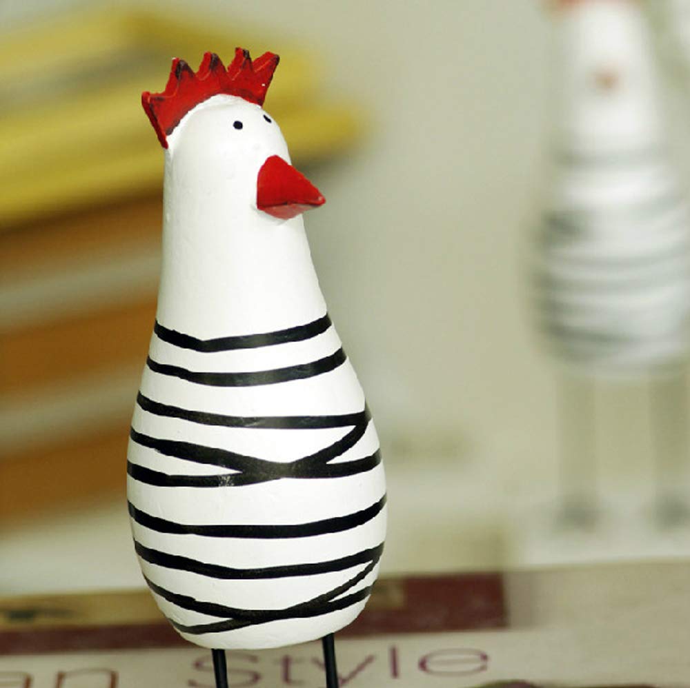 XMING E-Isata Drewniane Zestaw Rodziny Trzy Kurczak Rzeźba Figurki Zwierząt Prezenty Ornament Rzemiosło Home Office Desk Kuchnia