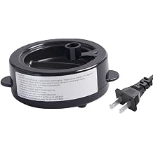 Hot Melt Glue Pot Glue Melting Pot Portable 200 Slip Base Sturdy 40W Electric for Hair Extension Crafting Dolls Wreaths
