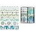 NINGWANG 10 PZ/Set Set di Nastri Decorativi Washi Kawaii Adesivi di Carta Giapponese Articoli di Cartoleria Giapponese Scrapbooking Fornitura F