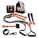 Septagon Sports® Premium Sling Trainer Set V.2021 Suspension Trainer mit Handtuch, Rucksackbeutel und Trainingsbuch - Schlingentrainer für Functional Training mit Türanker + Qualitätszertifikat