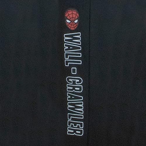 Image of Marvel Avengers Spider-Man Black Panther Miles Morales Boys 2-Piece Fleece Sets, Fleece Hoodie and Pants Bundle Set for Boys