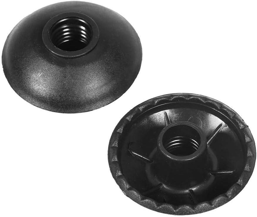 Set of 12 Round Hiking Stick Tips for Trekking Poles – Ski & Mud Baskets Replacement