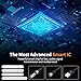 2025 Antenna for Smart TV for Local Channels,TV Antenna Indoor for Long Range Reception, Digital Antenna for Easy Installation and All Smart/Old TVs, Supports 4K 1080P HD VHF UHF