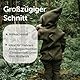 cocoome Wollwalk Overall für Baby und Kleinkind | Made in EU | 100% Schurwolle | Mit Reißverschluss | Winter Walker | Mit Ohren