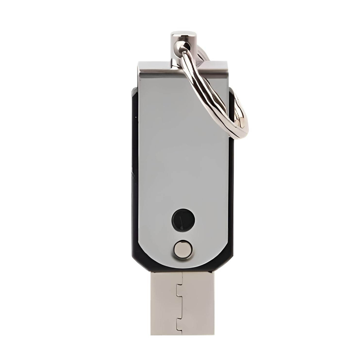 Oblivion USB Keychain Lighters Mini Portable Electric Lighters Rechargeable with Light Windproof