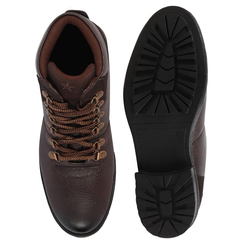 Image of FAUSTO Men's Leather Boots