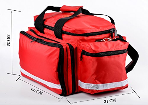 Aurelius Large Capacity First Aid Responder Bag Empty Emt Trauma Bag,Emergency Supplies Not Included (Longer) #TOP2