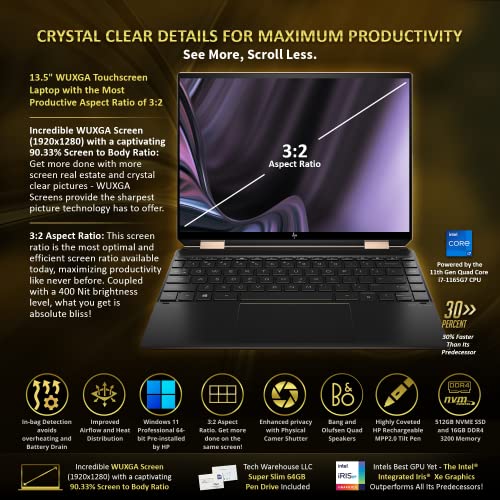 HP-Spectre-x360-Luxury-14T135-32-WUXGA-TouchIntel-i7-1165G7-16GB-RAM-512GB-SSD-BangOlufsen-Quad-speakers-Fingerprint-HP-Tilt-Pen-Nightfall-Black-Win-10-Pro-64GB-TechWarehouse-Flash-Drive