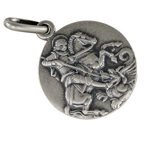 Preisvergleich Produktbild AFP Anhänger Heiliger Georg 925 Sterling Silber AS-391