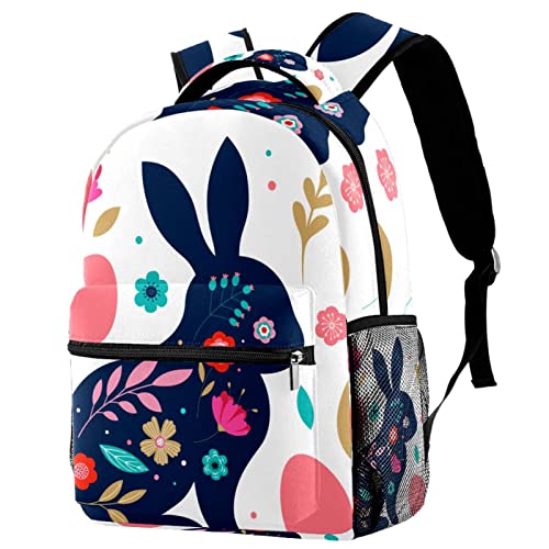 Mochila para portátil con diseño de conejo para viajes y escapadas