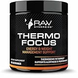 RAW Synergies Thermo Focus - Clean Energy Supplement for Muscle, Mind & Metabolic Health Support - Powered by Nootropics - Long-Lasting Thermogenic - 60 Capsules